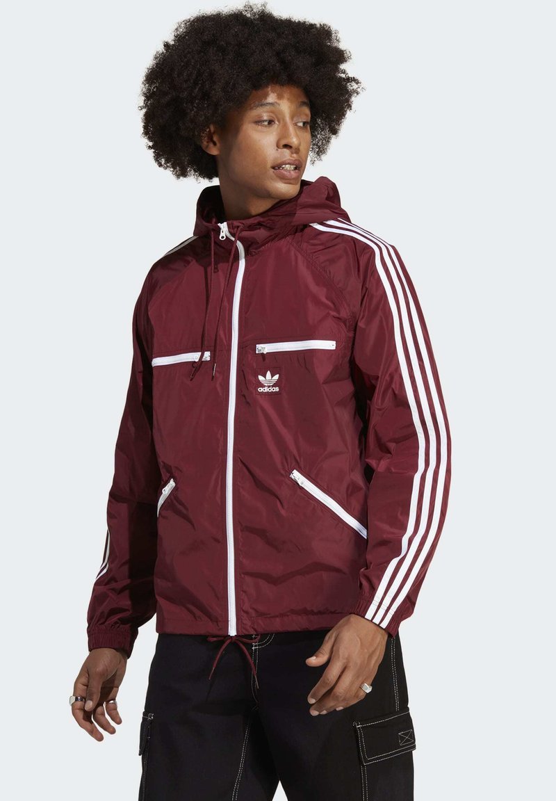 veste adidas rouge