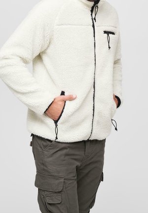 Fleecejacke - white