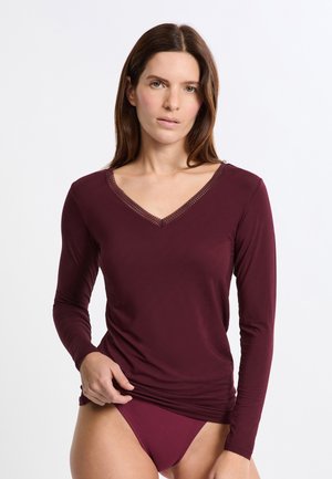 WARME UP - Maglietta intima - bordeaux grenat