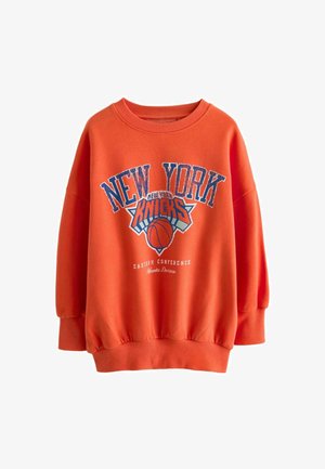 Next Bluză de molton - orange new york knicks nba