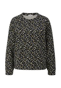 s.Oliver MIT ALLOVER-MUSTER - Sweatshirt - schwarz