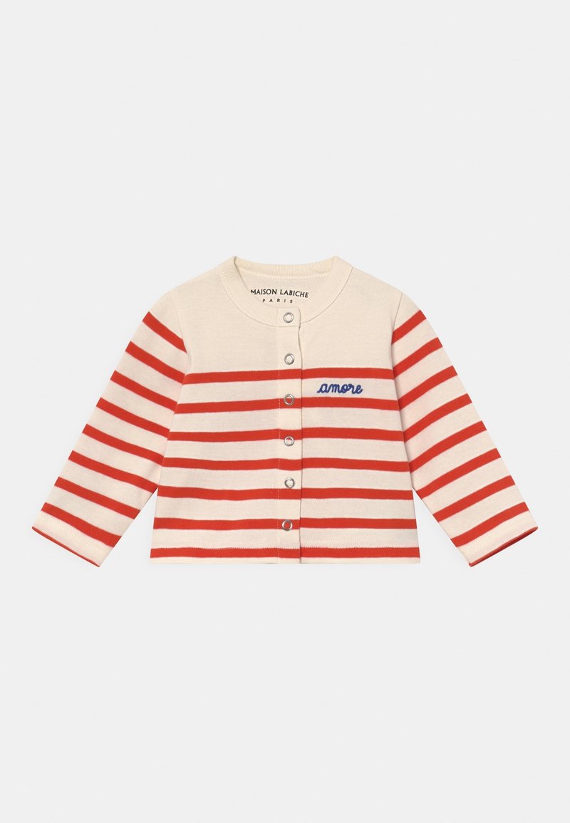 Maison Labiche VIVIANI AMORE UNISEX - Gilet - ivory/poppy