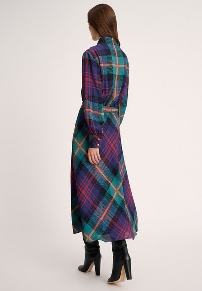 Luisa Spagnoli GALANTERIA - Tričkové šaty - var verde blu