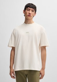 HUGO NALONO - T-shirts med print - open white