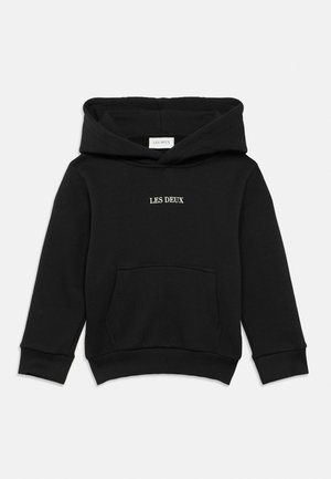 Les Deux, ANDREW HOODIE KIDS UNISEX - Felpa con cappuccio - black
