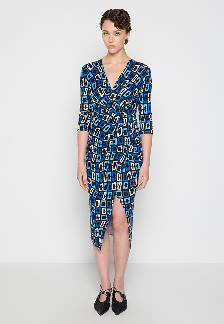 Diane von Furstenberg Maxi-jurk blauw