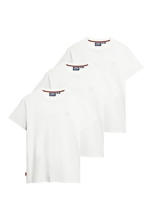 ESSENTIAL LOGO TRIPLE PACK - T-shirts basic - optic optic optic