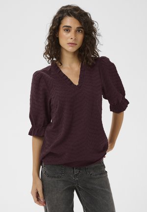 PENELOPE FRILL - Blouse - fudge