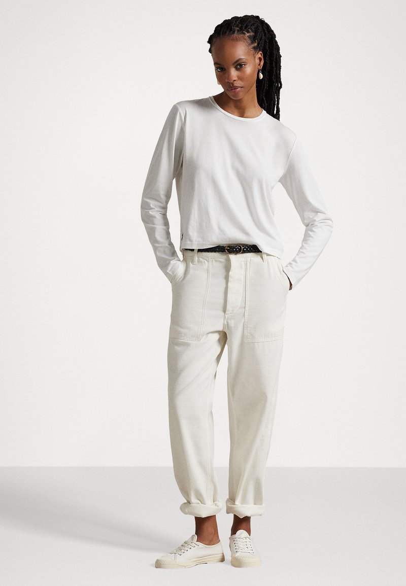 Polo Ralph Lauren - THE RICKY PANT - Bukse - ecru, Forstørre