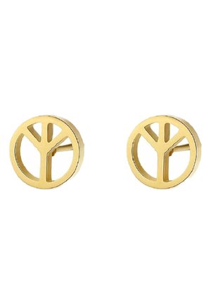 PEACE SIGN - Ohrringe - goldfarben