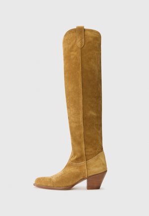 Polo Ralph Lauren Cowboy/Biker boots - caramel