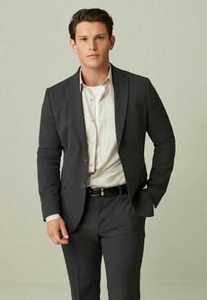 SLIM FIT MOTIONFLEX TWO BUTTON - Sakko - charcoal grey