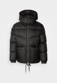 OUTDOOR HOOD - Down jacket - black