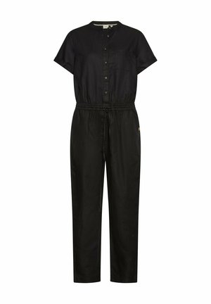camel active, JUMPSUIT MIT KNOPFLEISTE - Combinaison - caviar