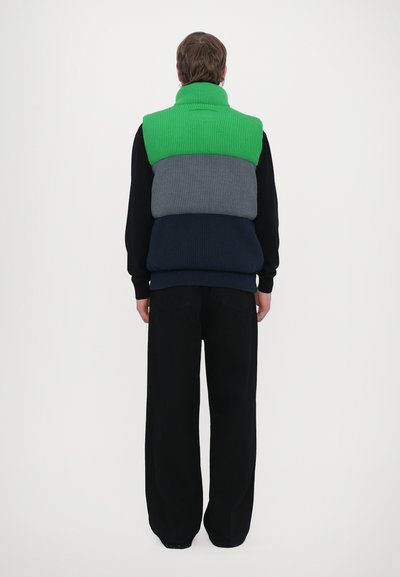 Iceberg Weste - fantasia verde/grigio/blu