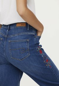 Lee Cooper JADA - Jeans fuselé - dark medium brushed