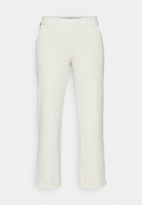 WOMEN COLLAGEN STRAIGHT PANTS - Παντελόνι - oyster