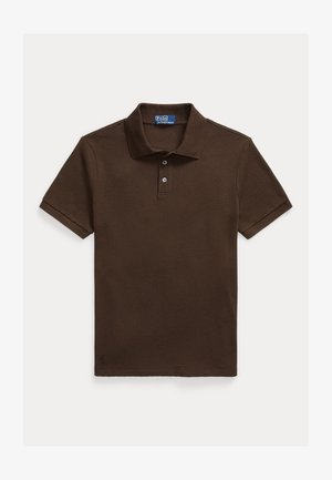 Polo Ralph Lauren STANDARD FIT TEXTURED POLO SHIRT - Polo marškinėliai - nutmeg brown
