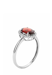 DIAMANT L'ÉTERNEL KARAT DIAMOND AND GARNET - Prsten - white gold