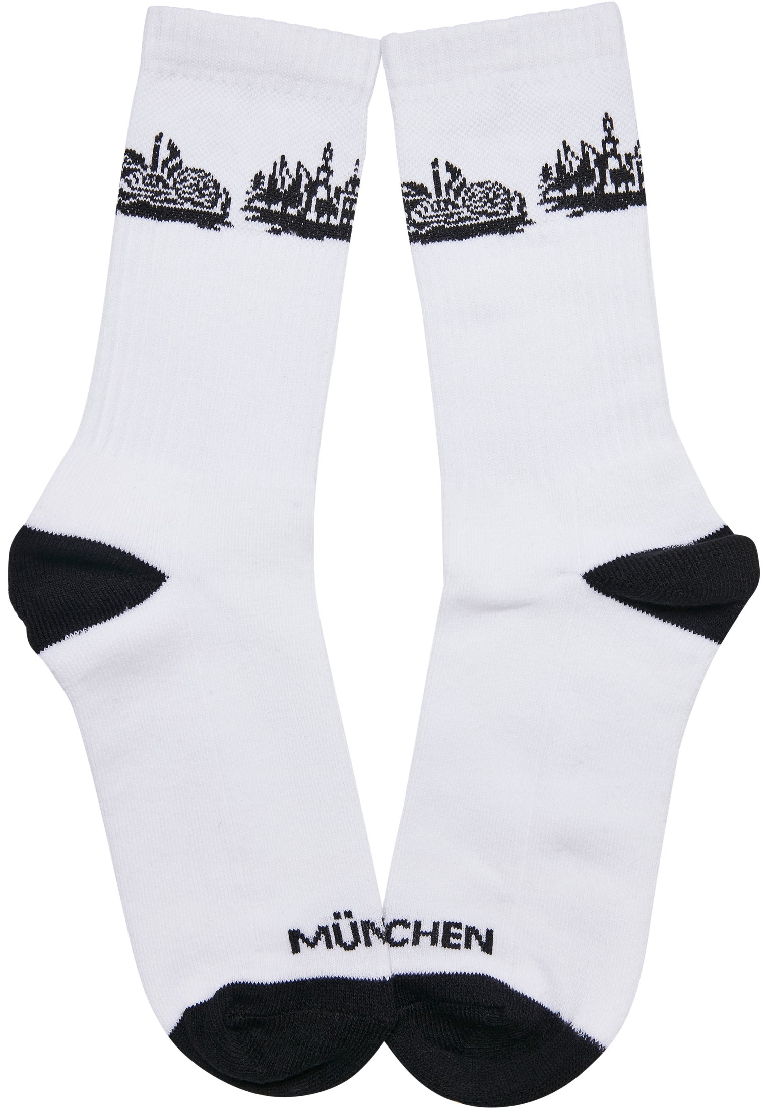 Mister Tee Calzini Unisex 2-Pack Major City 040 - Hamburg Design, Morbidi, 80% Cotone, Colori Multicolori