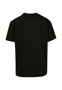 Sort kortærmet t-shirt med rund halsudskæring. Fremstillet af blødt stof, med et ensfarvet design uden synlige logoer eller detaljer.
