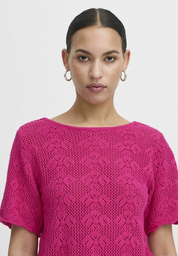 IHARTIES - Cardigan - bright rose3
