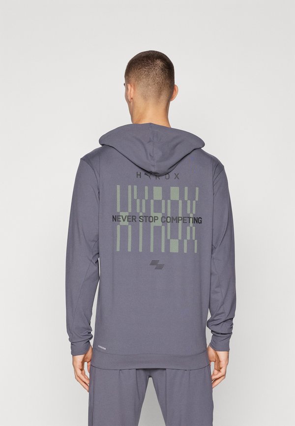 HYROX HOODIE - Hoodie - galactic gray