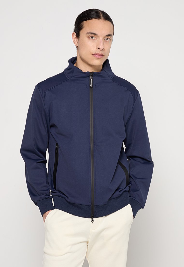 North Sails Sweater met rits donkerblauw