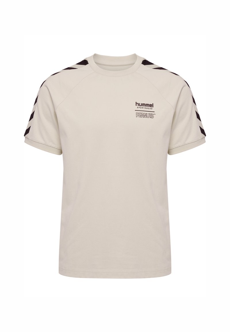 Hummel T-shirt print crème