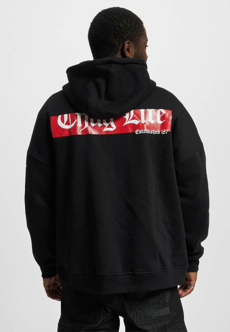Thug Life SABOTEUR HOODY - Jersey con capucha - black