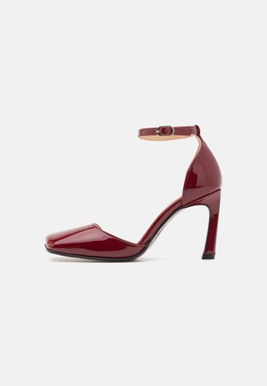 LIEBE ONIX - Lodičky na vysokém podpatku - burgundy