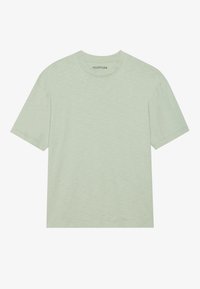 SLUB OVERSIZED T SHIRT UNISEX - Camiseta básica - frosty green