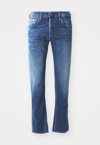 GROVER PANTS - Sirgete säärtega teksad - dark blue