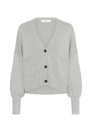 InWear TENLEY INO-SHAPE - Strickjacke - granite melange