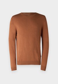 JJEEMIL CREW NECK - Strikkegenser - mocha bisque