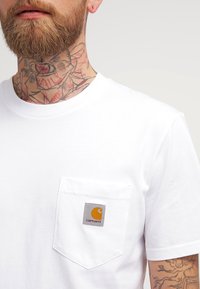 Carhartt WIP POCKET - T-shirt básica - white