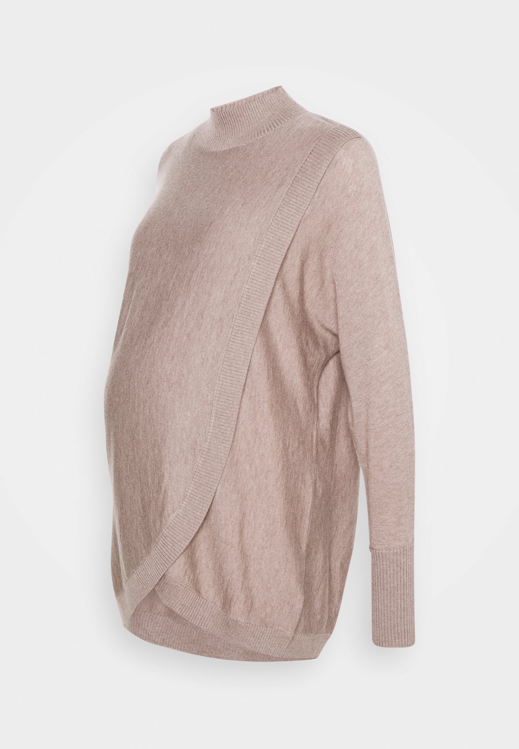 Seraphine JADA Strikkegenser brownbrun Zalando.no Seraphine Strikkegenser - snow