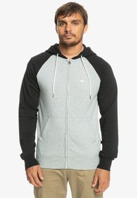 Quiksilver - EVERYDAY  - Sweater met rits - light grey heather Miniatuurafbeelding 1