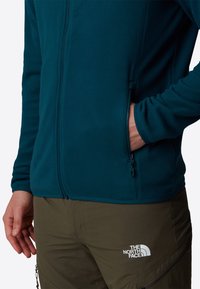 The North Face GLACIER FULL ZIP - Giacca in pile - midnight petrol