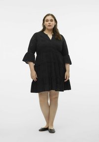 Vero Moda Curve VMDICTHE  - Vestito casual - black