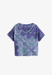 Non sélectionné, purple bandana print