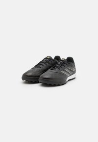 adidas Performance COPA PURE 2.0 LEAGUE TURF - Botines de fútbol para césped - core black/gold metallic