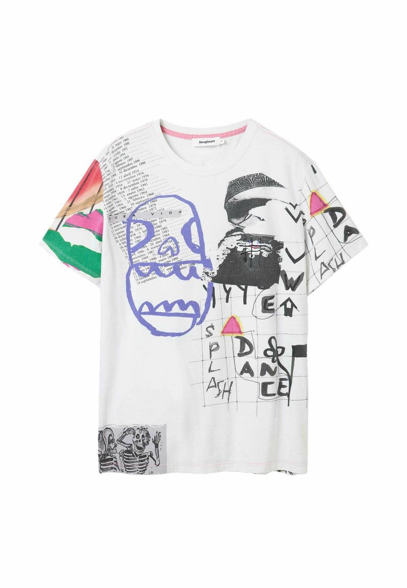 Desigual T-shirt print wit