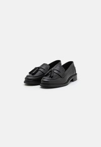 Anna Field LEATHER - Jalga libistatavad jalanõud - black