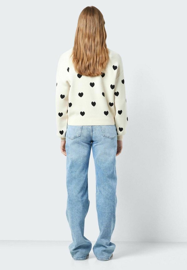 NMCHARLOTT O NECK - Jumper - oatmeal4