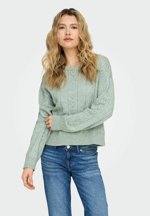 PULLOVER ONLISA - Trui - jadeite