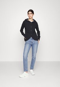 Ragwear AVAN - Tröja med dragkedja - navy