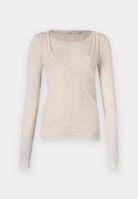 LEIRE - Long sleeved top - beige