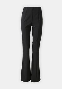 ONLFIONA FLARED SLIT PANT - Kalhoty - black