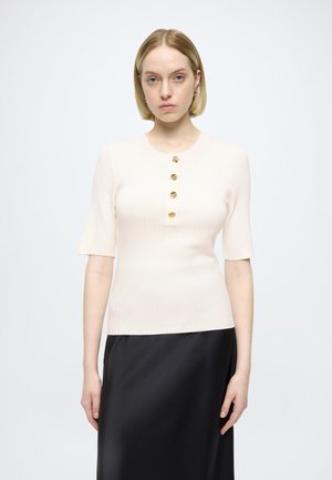 7493RDFFENNEC KNIT - Débardeur - 01 white